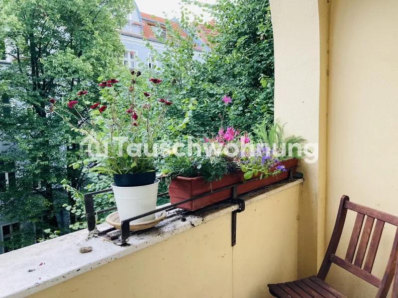 Tauschwohnung: Schöne Gründerzeit 3-Zimmer-Wohnung im Boxhagener Kiez — photo 1